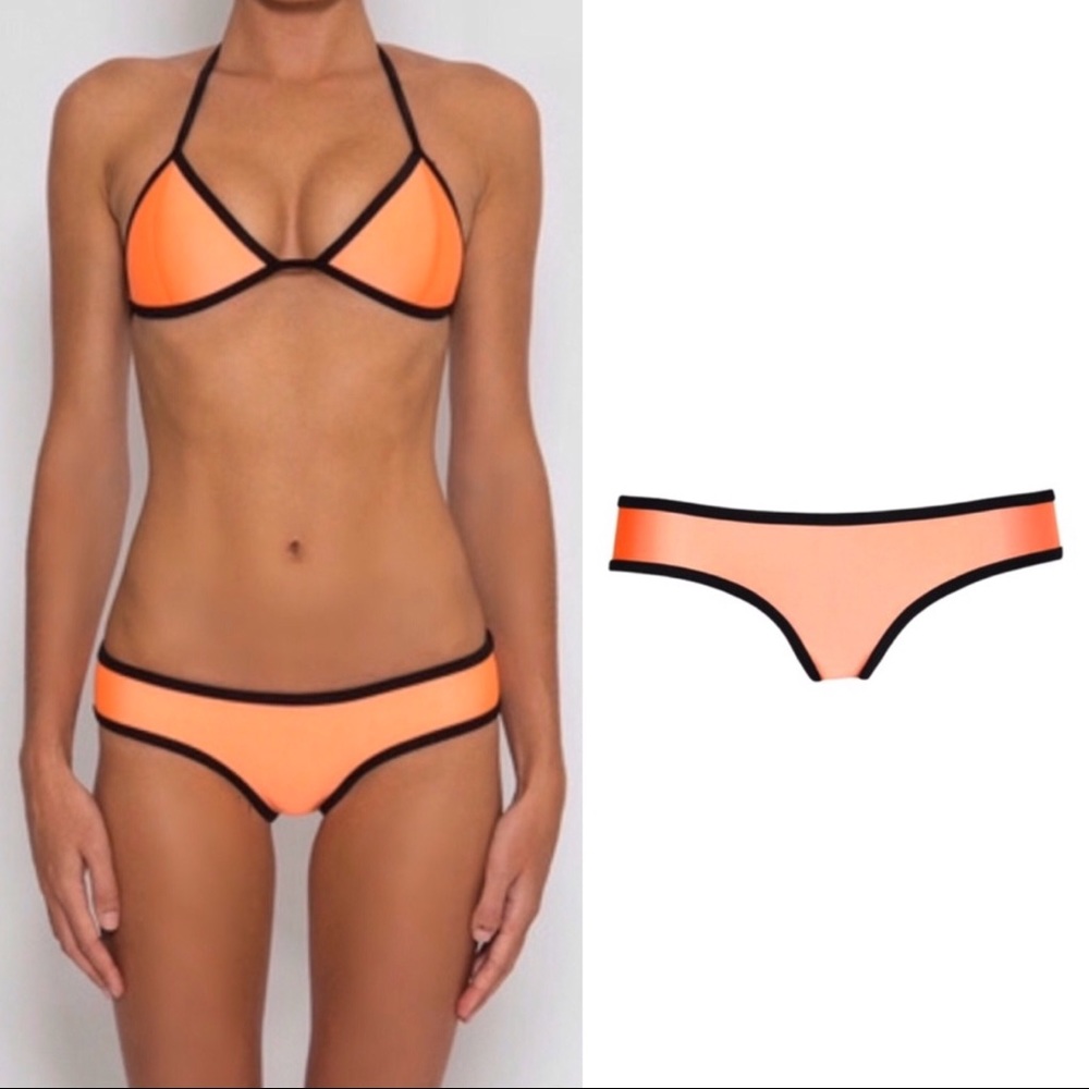 Triangl orange neoprene bottoms